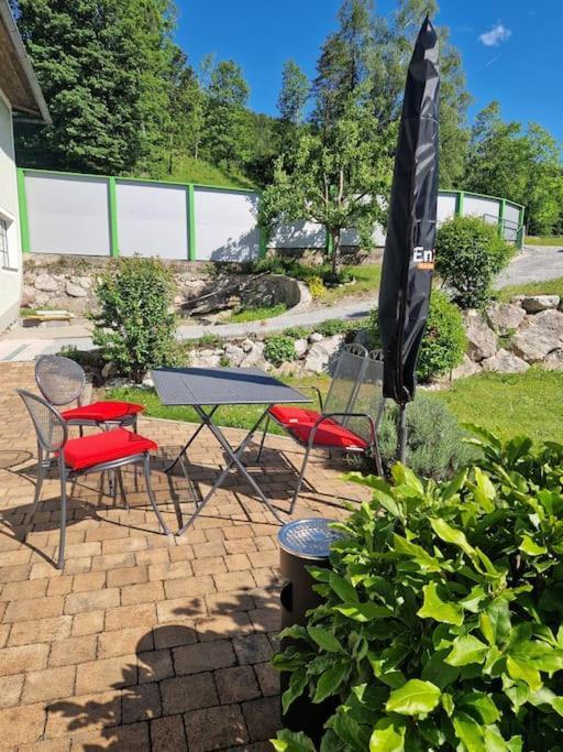 Wohnung Mit Garten Pettenbach Exteriér fotografie
